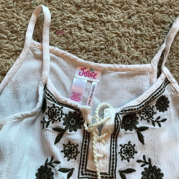 Justice white top - Picture 4 of 4